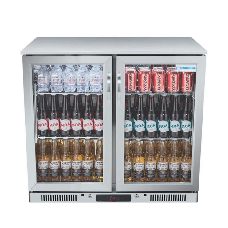 BBQ's Australia - Fridge - Refrigerator - Double Door - Waterproof - Stainless