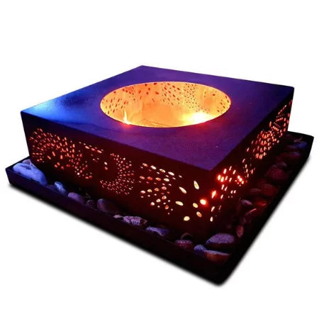 Ironbark - Australia Fire Pits - Square Fire pit - Firebox