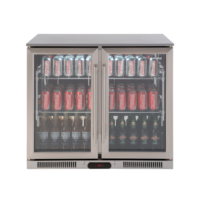 Euro Alfresco - Fridge - Refrigerator - Stainless - Double Door