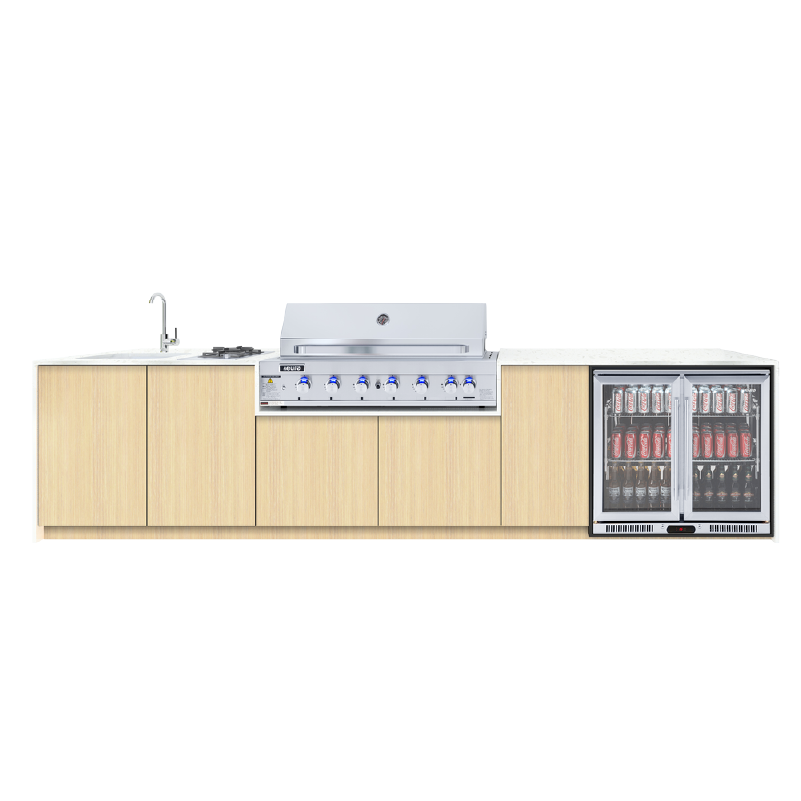 THE VIVA Outdoor Kitchen white background