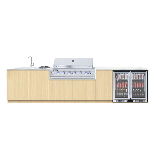 THE VIVA Outdoor Kitchen white background