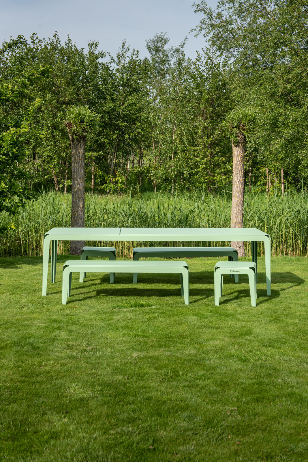 Weltevree - Bended Aluminium Bench Seat